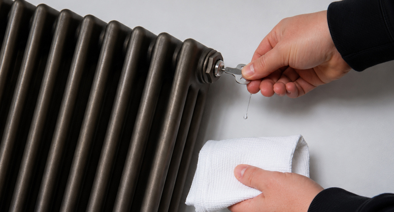 How to bleed your radiators