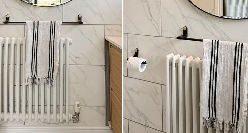 Towel rails vs. traditional radiators: which heating options is best for your bathroom? 