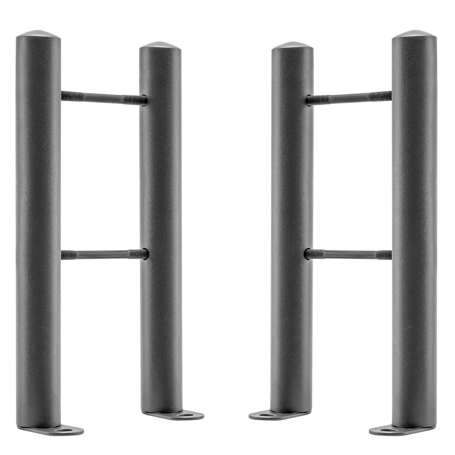Anthracite Floor-Mounting Feet For Vertical Designer Radiators