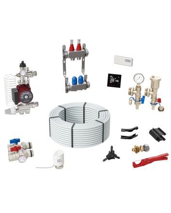 Toasty Toes, 120 - 140 Metre Sq Areas, Water Underfloor Heating Kit