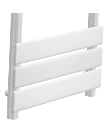 1000 x 600mm White Heated Towel Rail, Bathroom Radiator