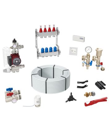 Toasty Toes, 160 - 180 Metre Sq Areas, Water Underfloor Heating Kit