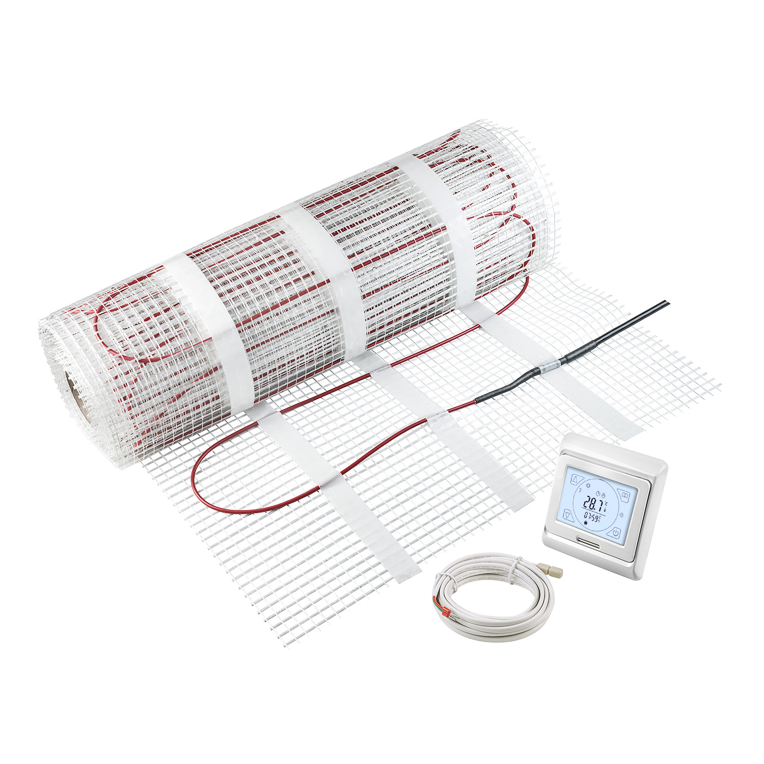 Toasty Toes, 11 Metre Sq Electric Underfloor Heating Mat Kit