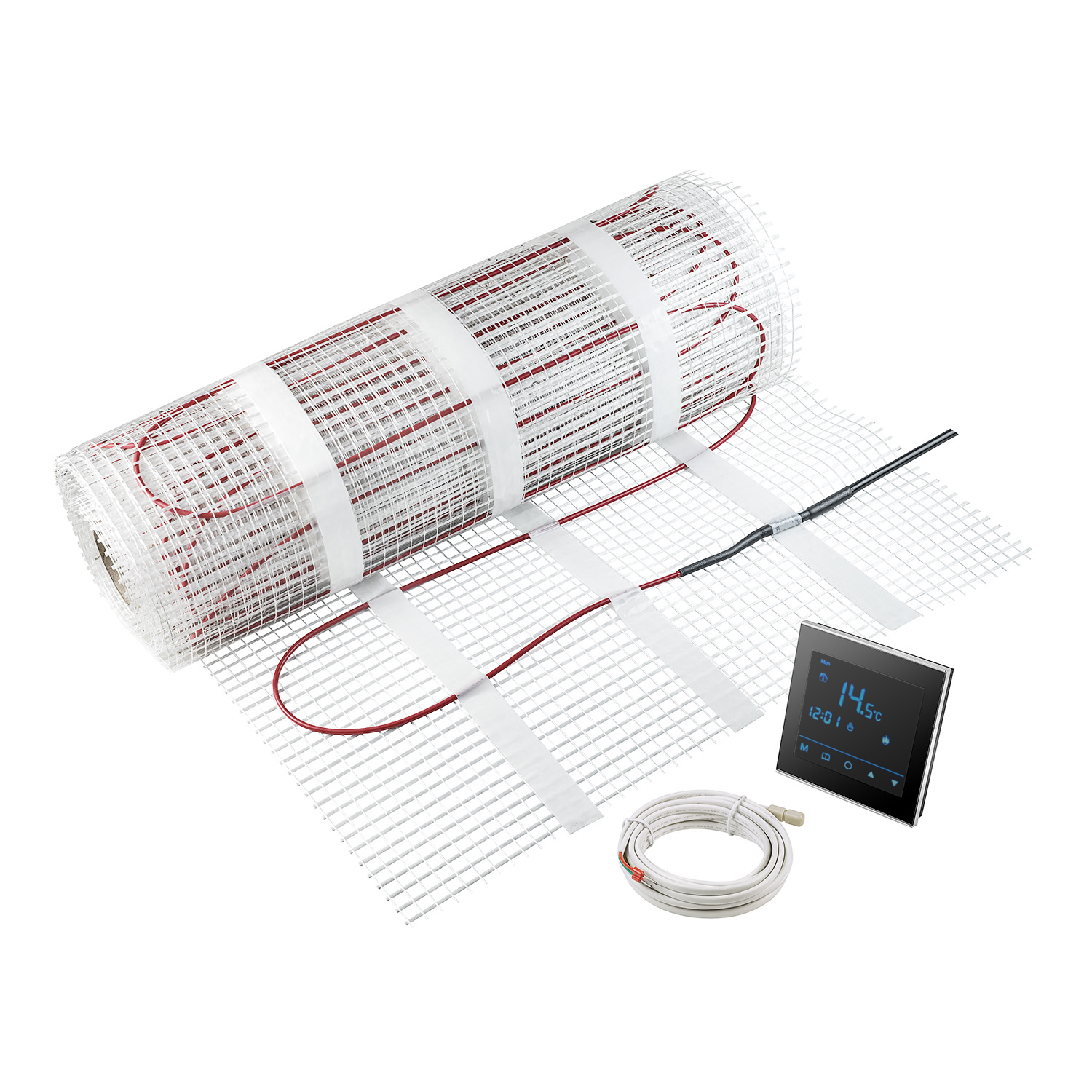 Toasty Toes, 1.5 Metre Sq Electric Underfloor Heating Mat Kit